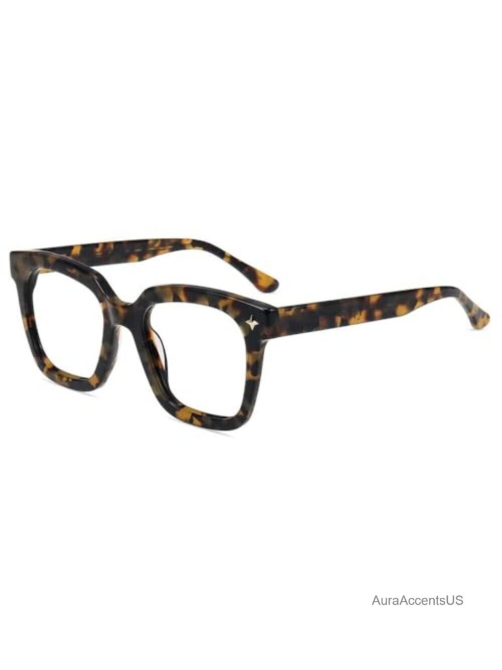 Oversized Square Blue Light Blocking Glasses UV400 Computer Gaming